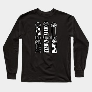 Stay Pawsitive Long Sleeve T-Shirt